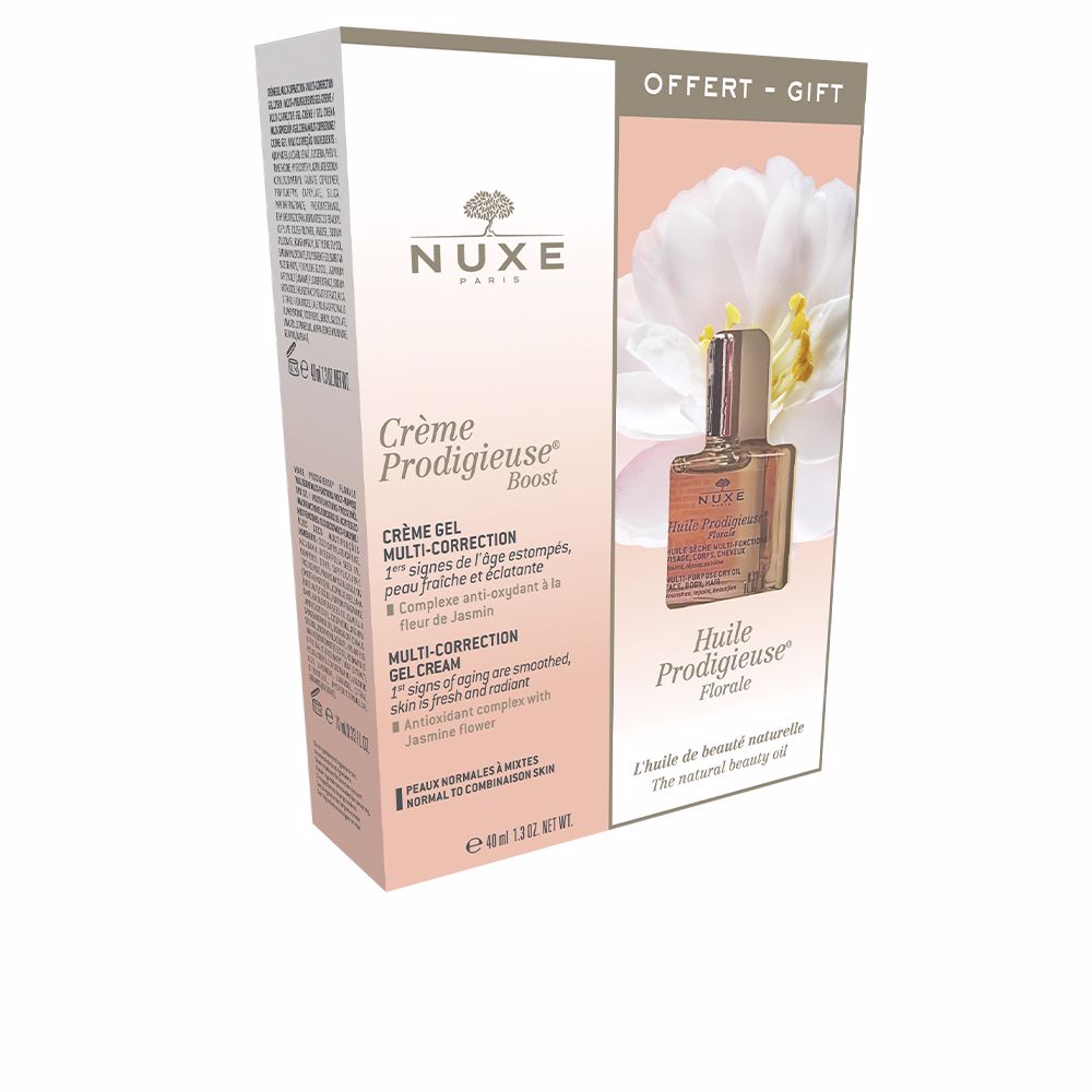 Гель для ухода за лицом Crème prodigieuse boost gel multi-corrección lote Nuxe, 2 шт nuxe creme prodigieuse boost night recovery face balm 50ml