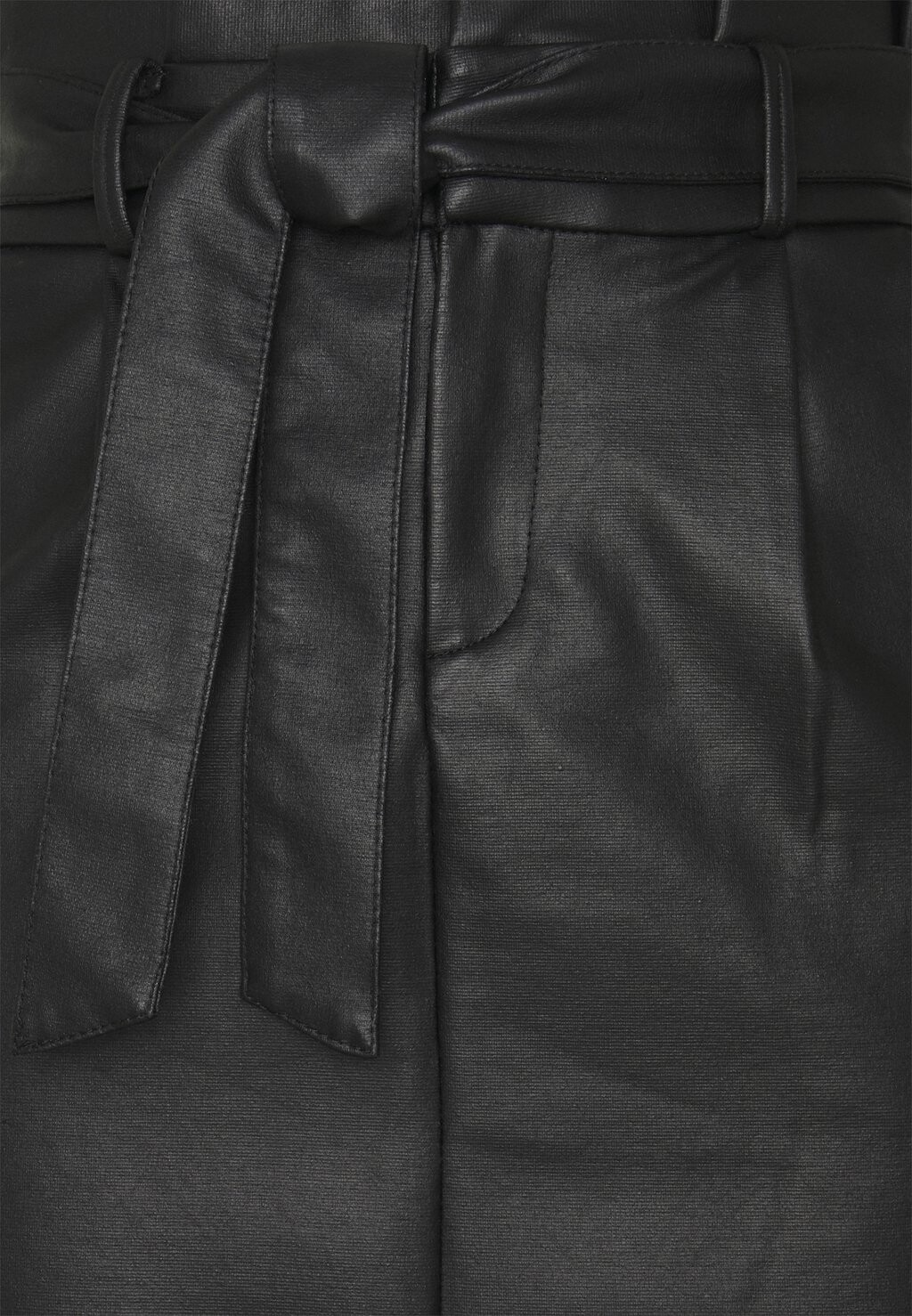 

Мини-юбка Vmeva Paperbag Coated Skirt Vero Moda, черная