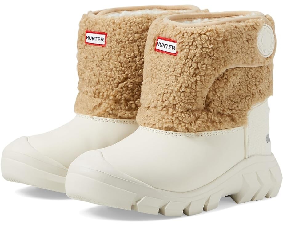 

Ботинки Hunter Intrepid Strap Boucle Snow Boot, цвет Tan/White Willow
