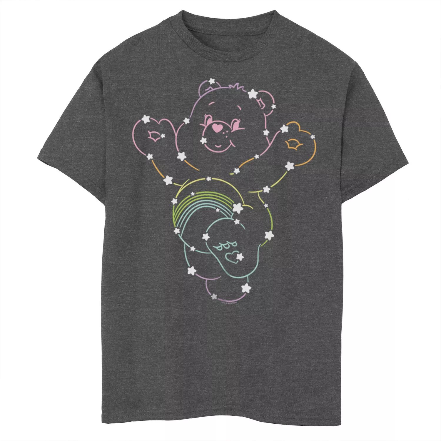 Футболка с рисунком Care Bears Cheer Bear Constellation для мальчиков 8–20 лет Licensed Character