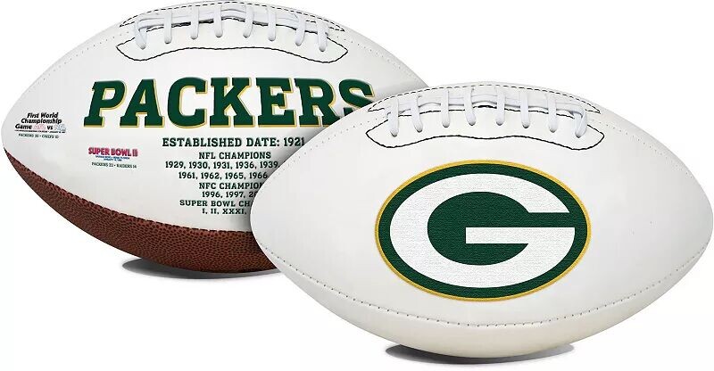 

Полноразмерный футбольный мяч Rawlings Green Bay Packers Signature Series