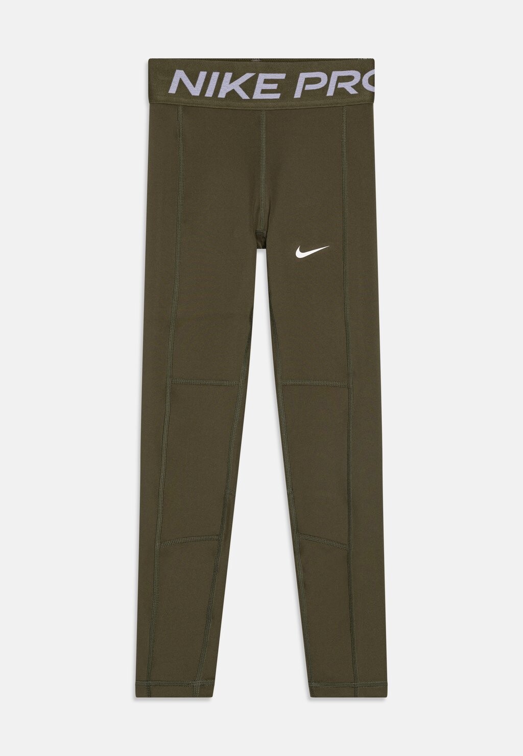 

Тайтсы One Leak Protection: Period Nike, цвет medium olive/white