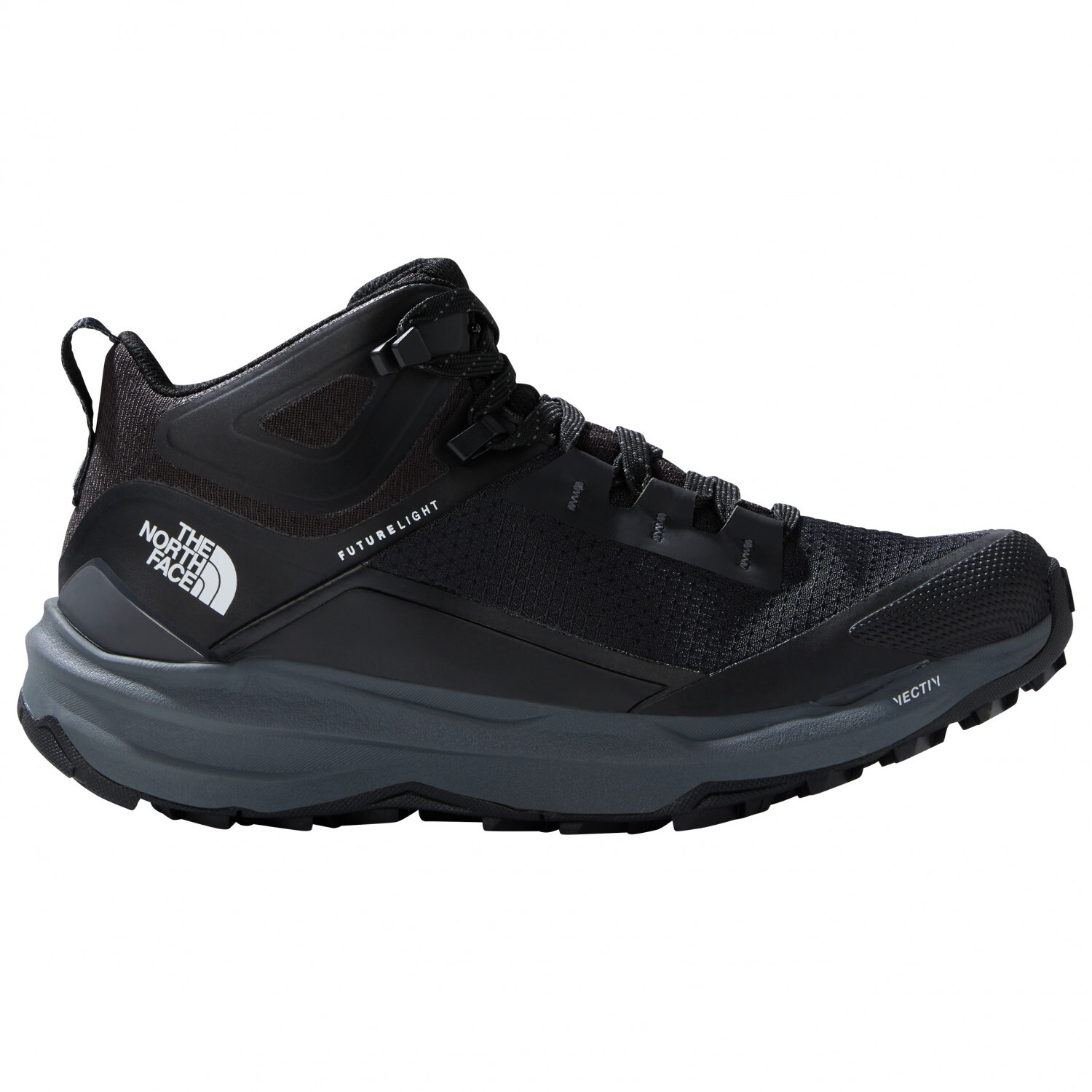 

Ботинки для прогулки The North Face Women's Vectiv Exploris 2 Mid Futurelight, цвет TNF Black/Vanadis Grey