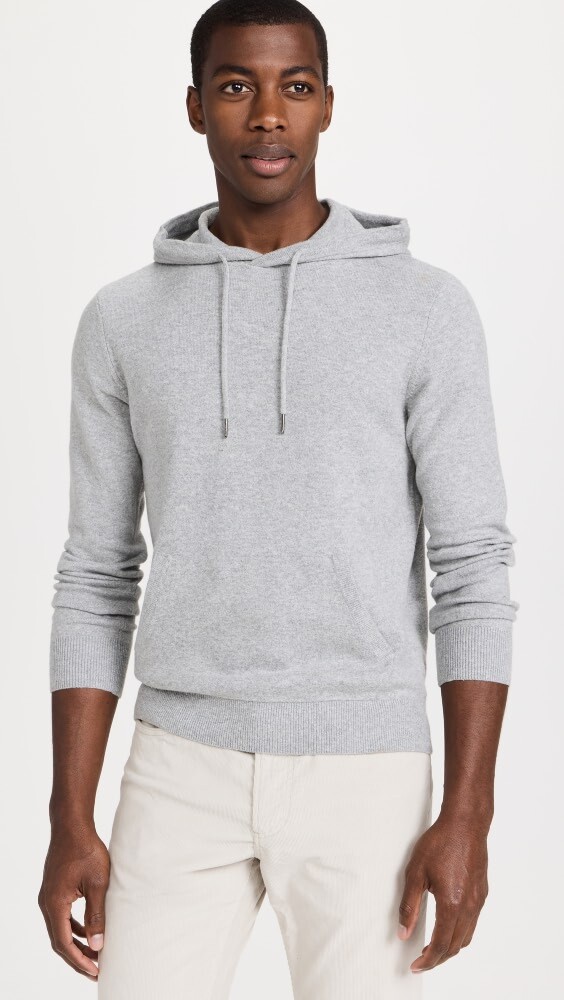 

Свитер Faherty Jackson Hoodie, серый