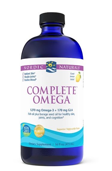 Омега-3 жирные кислоты Nordic Naturals Complete Omega 1270 Mg Lemon, 473 мл nordic naturals complete omega d3 565 mg lemon омега 3 жирные кислоты с витамином d3 120 шт