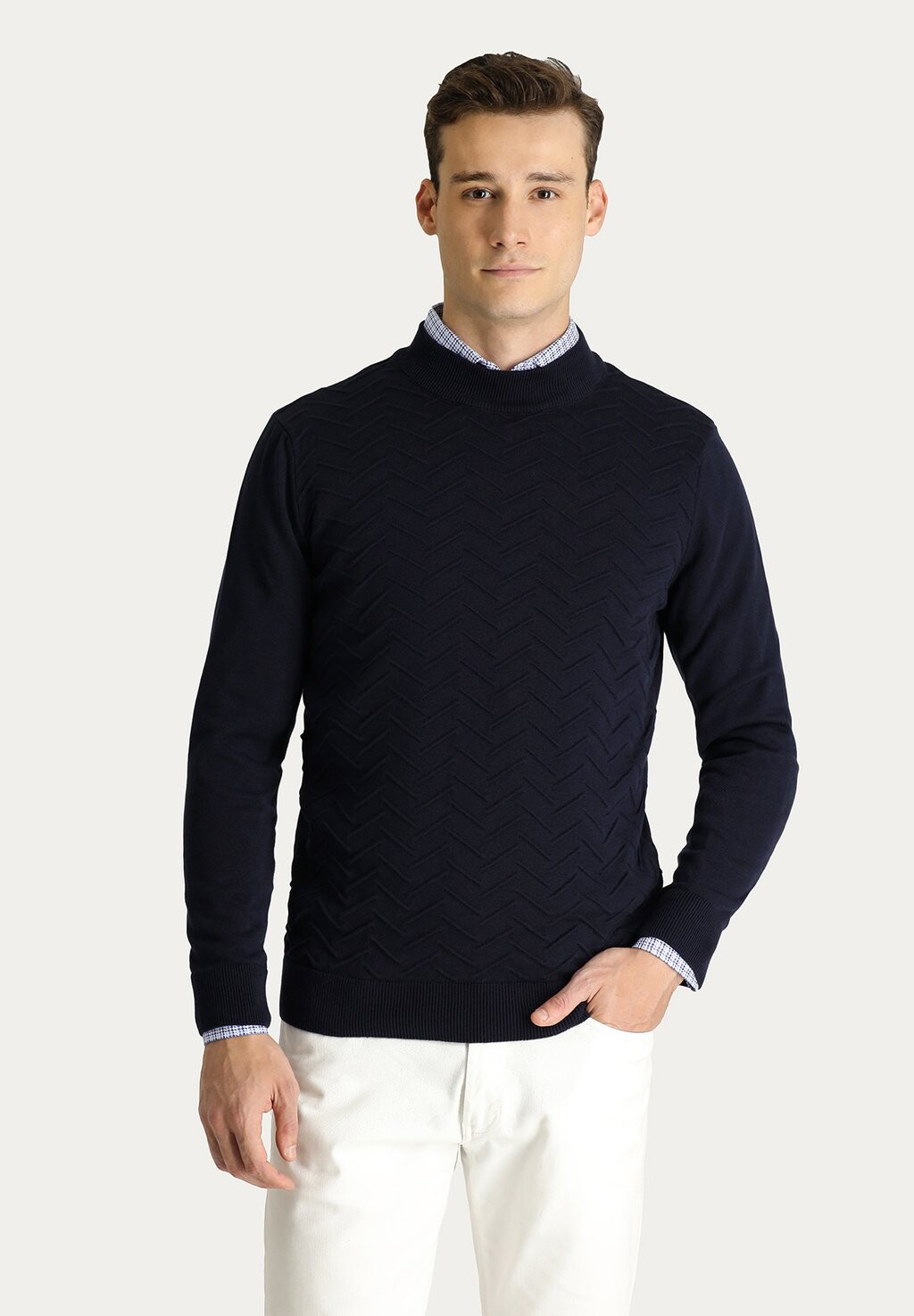 

Джемпер вязаный REGULAR FIT ROLLKRAGEN Kigili, цвет dark navy blue