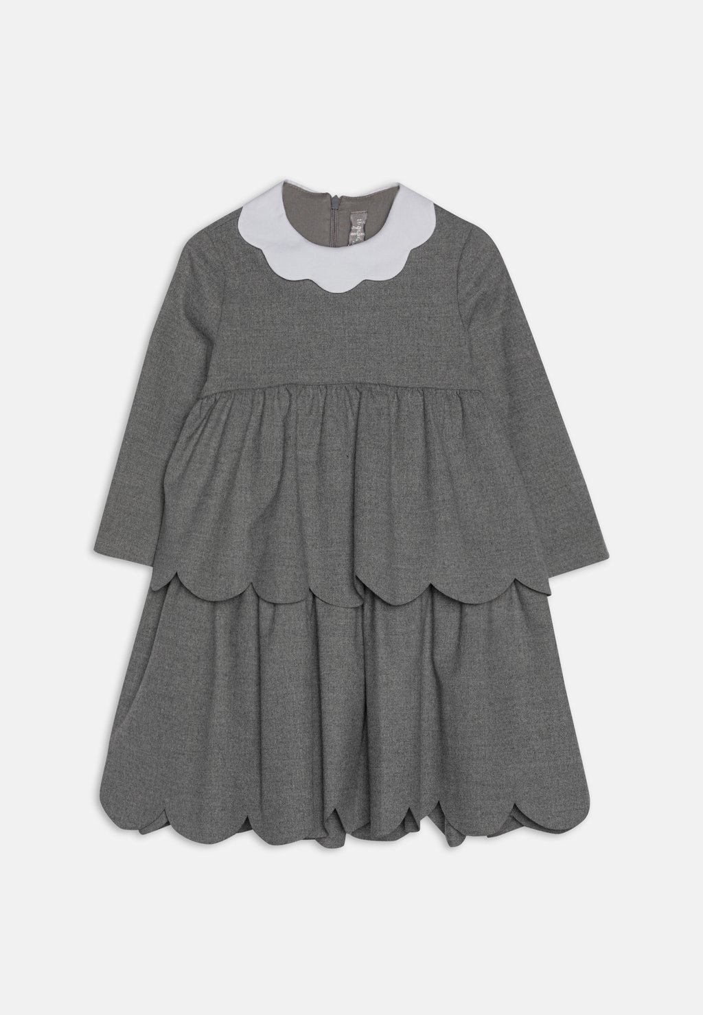 Элегантное платье Dress Il Gufo, цвет cloud grey