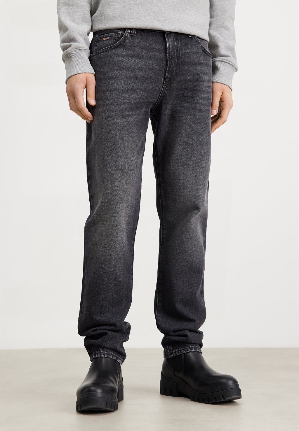 

Джинсы прямые RE.MAINE BOSS, цвет medium grey