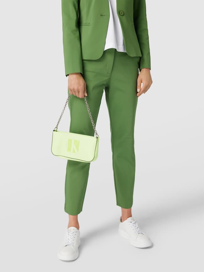 Сумка через плечо с тисненой этикеткой Calvin Klein Jeans, светло-зеленый
