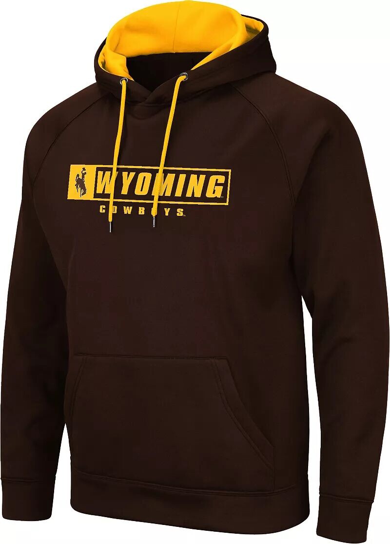 

Colosseum Мужская коричневая толстовка Wyoming Cowboys