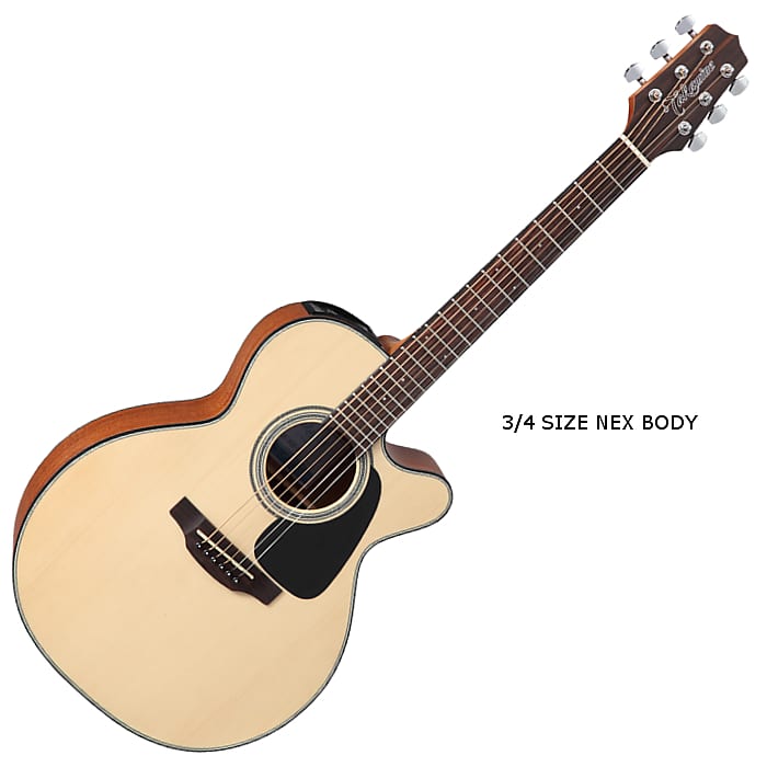 Акустическая гитара Takamine GX18CE-NS G-Series Mini Acoustic Guitar in Natural Finish