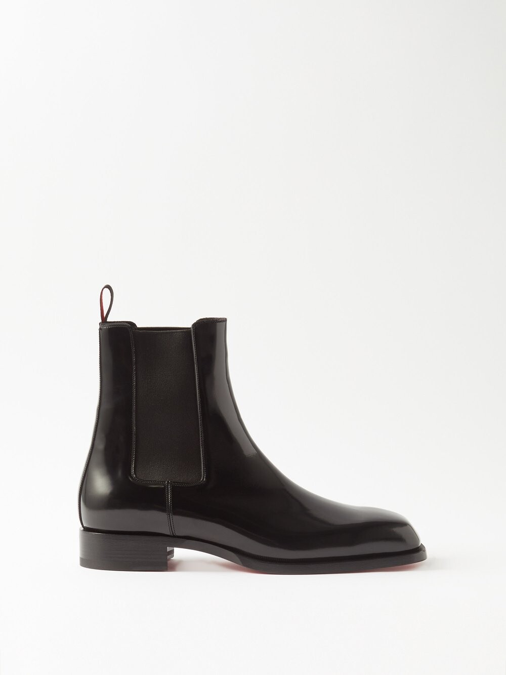 

Лакированные ботинки челси amiraldo Christian Louboutin, черный