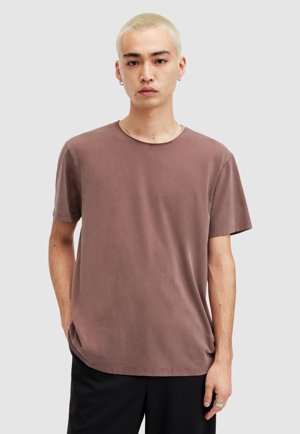 

Базовая футболка SS AllSaints, фиолетовый