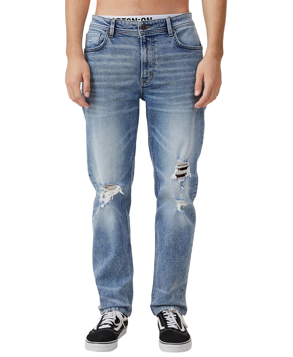 цена Мужские узкие прямые джинсы COTTON ON