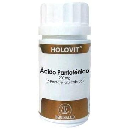 Equisalud Holovit Acido Pantotenico 200 мг D-пантотенато кальцико 50 капсул