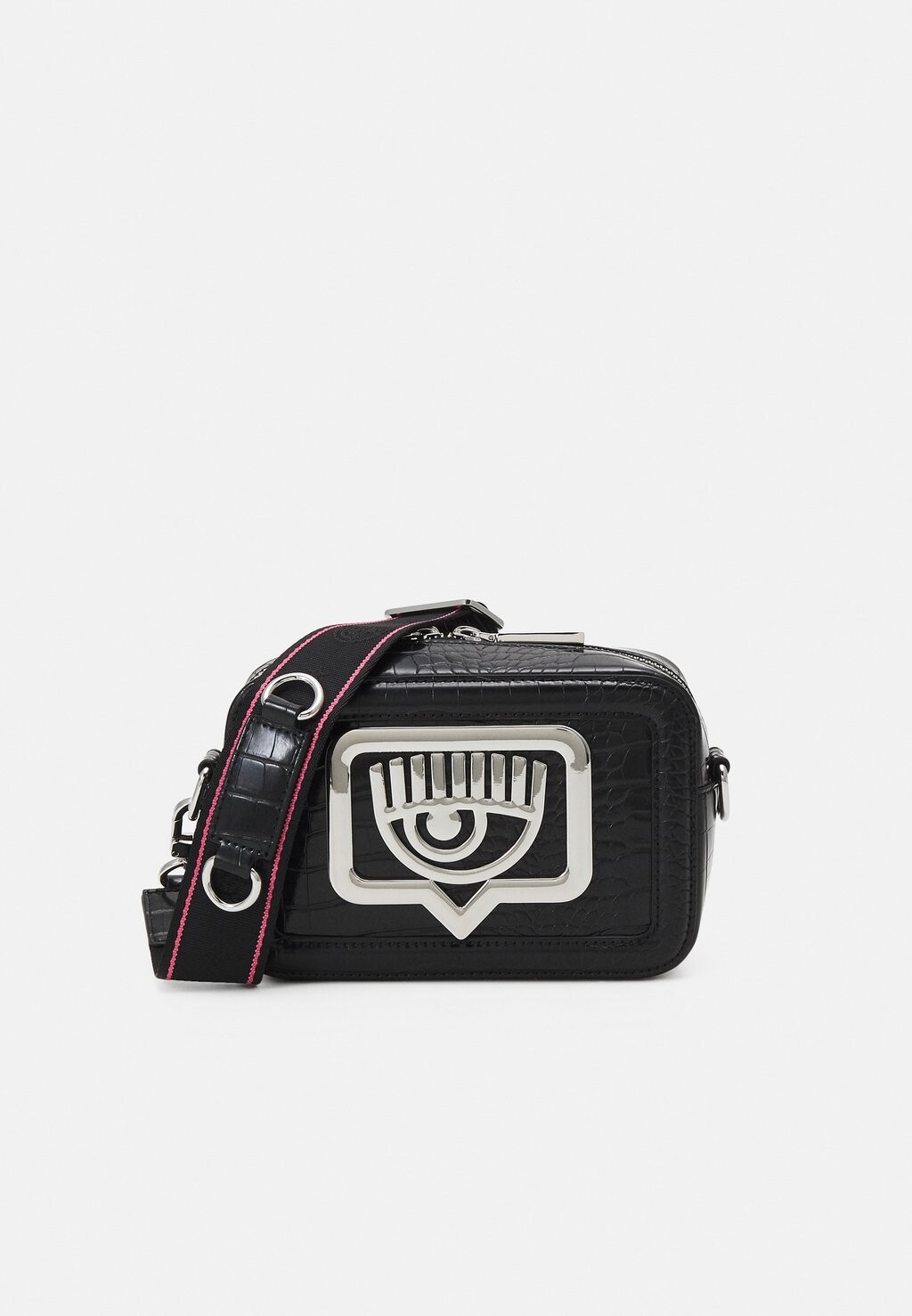 

Сумка CHIARA FERRAGNI RANGE EYELIKE BUCKLE SKETCH, черный