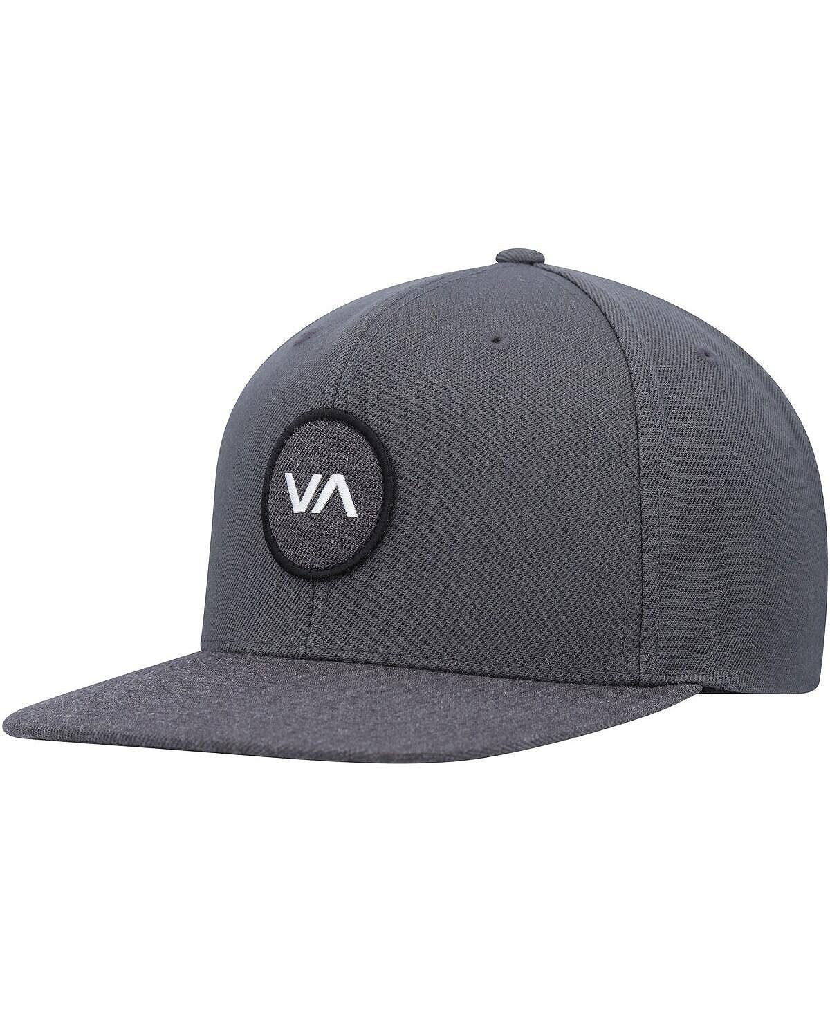 

Мужская графитовая шляпа Snapback с нашивкой VA RVCA