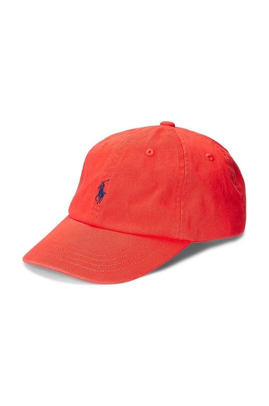 

Хлопчатобумажная шапка Polo Ralph Lauren, красный