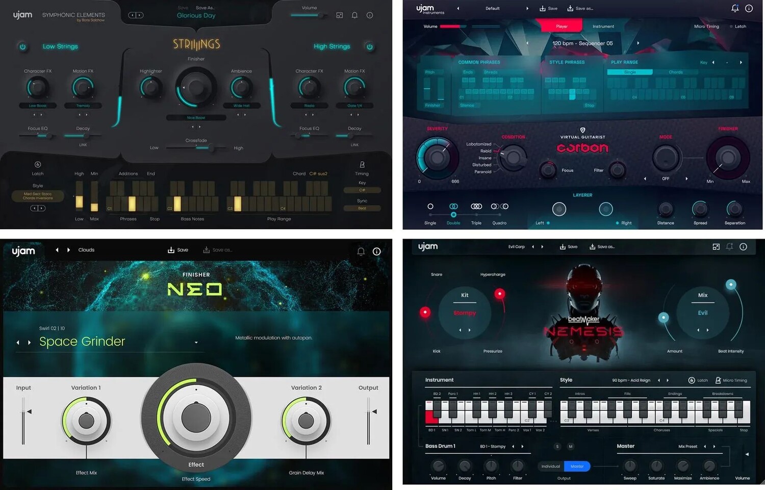 

Пакет плагинов UJAM Cinematic Virtual Instrument