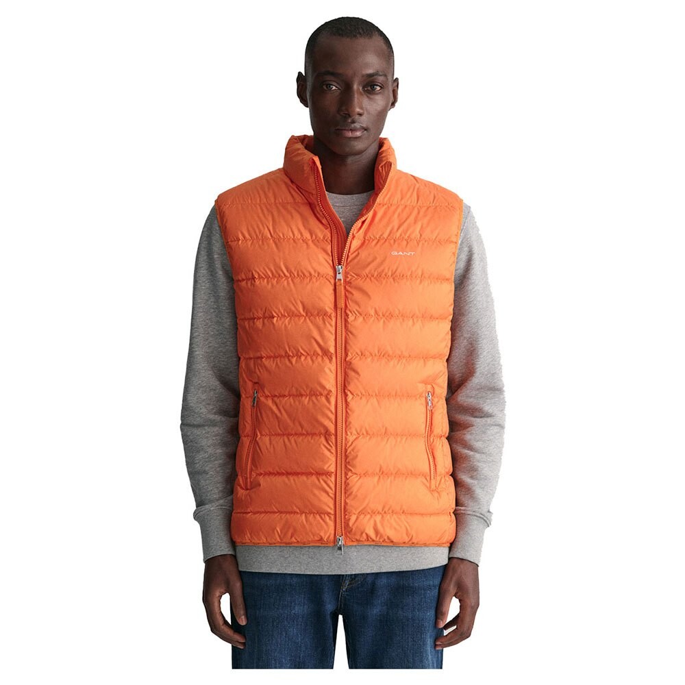 

Жилет Gant Light Down, оранжевый