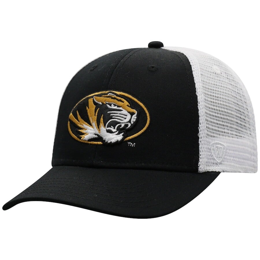 

Бейсболка Top of the World Missouri Tigers, черный