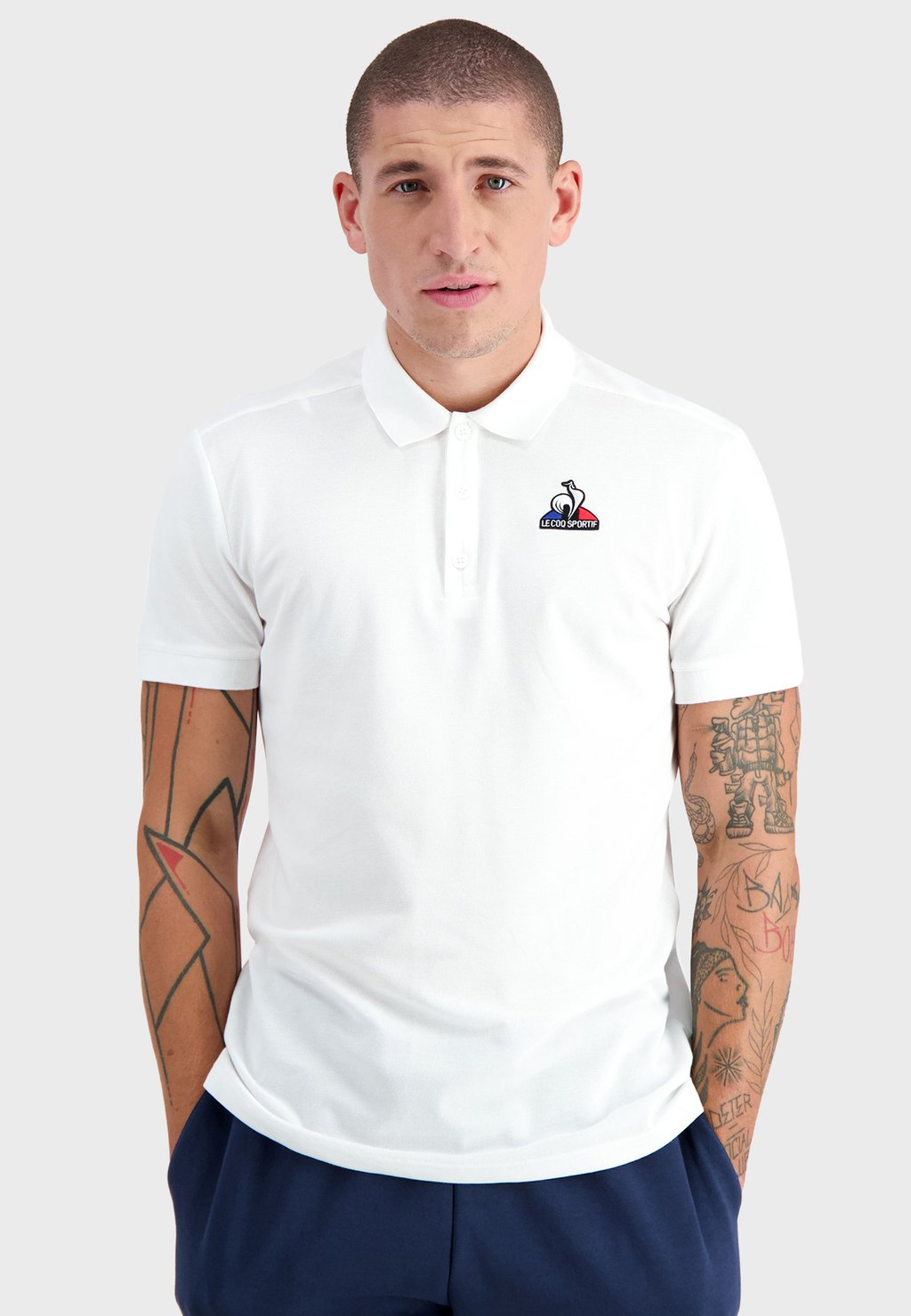 Рубашка-поло Essentiels le coq sportif, белый