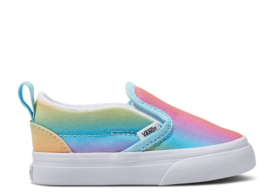 

Кроссовки Vans Slip On V Toddler, цвет Rainbow