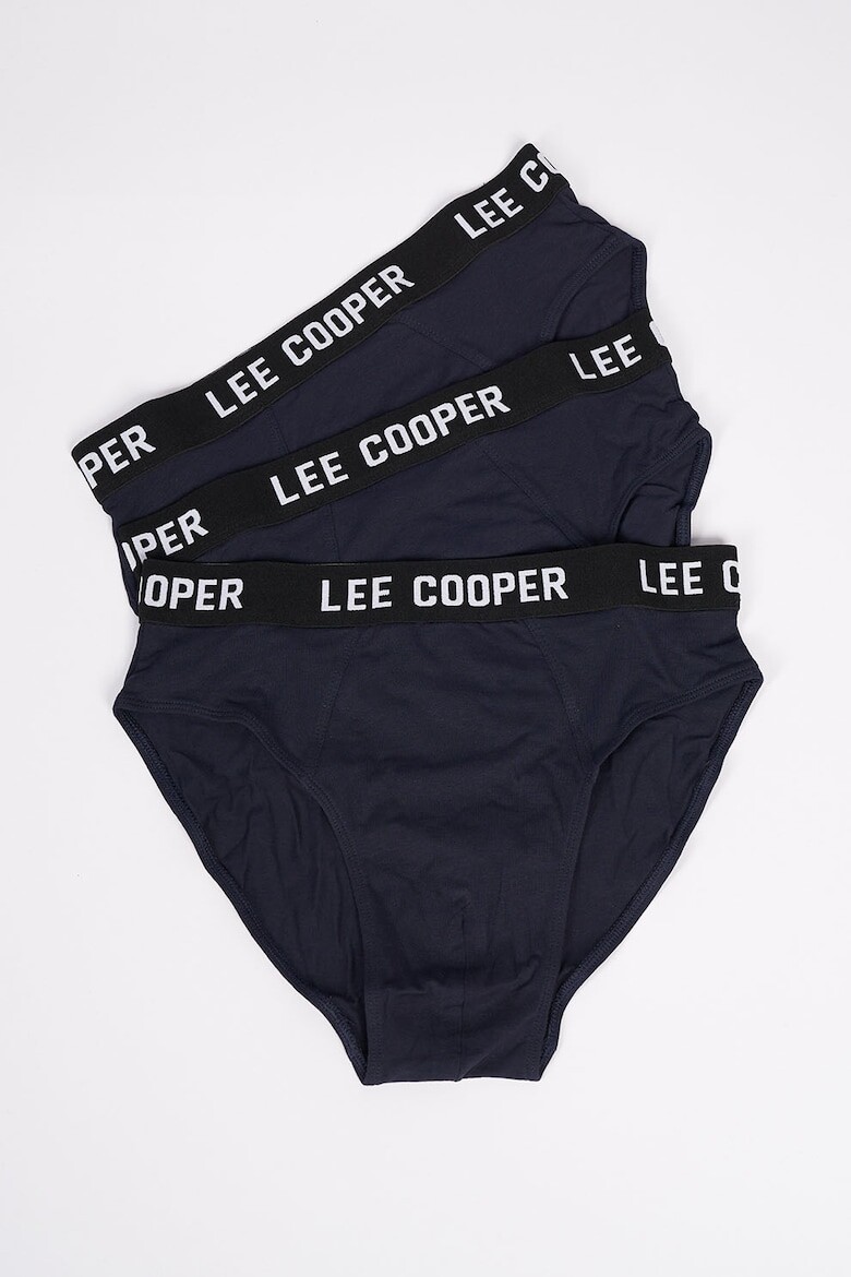 

Трусики с логотипом - 3 пары Lee Cooper, синий