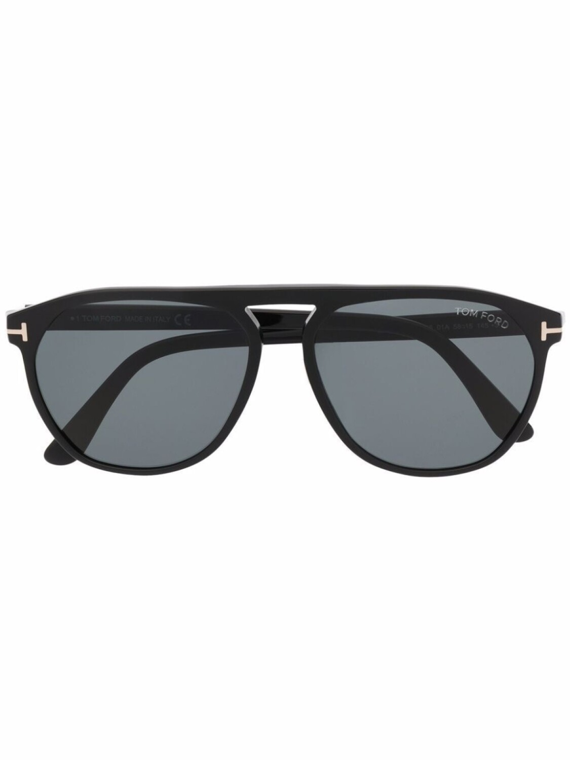 

TOM FORD Eyewear солнцезащитные очки-пилоты, черный