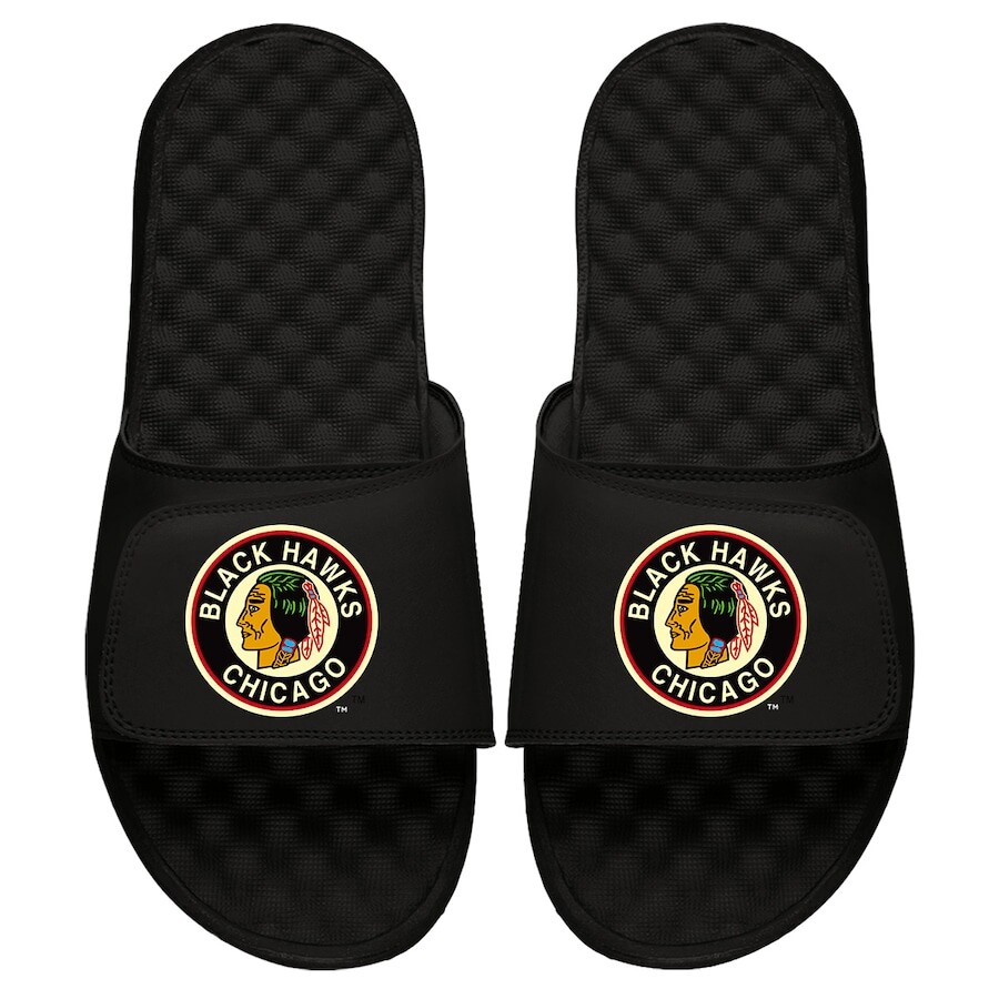 

Шлепанцы ISlide Chicago Blackhawks, черный