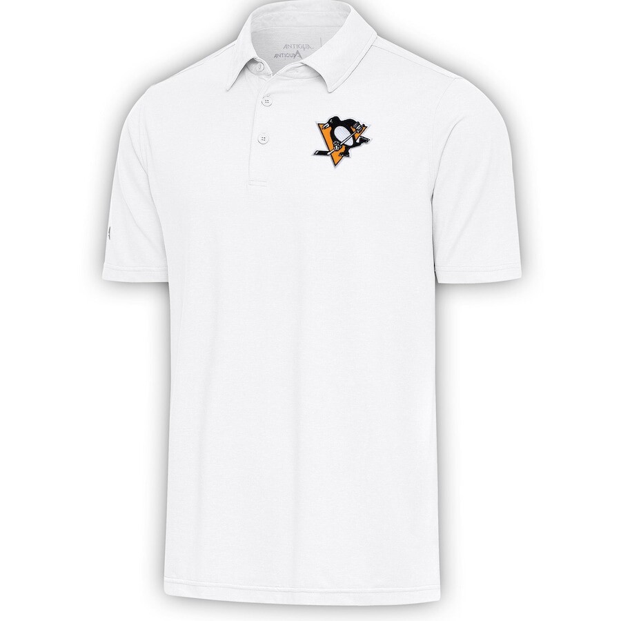 

Поло с коротким рукавом Antigua Pittsburgh Penguins, белый
