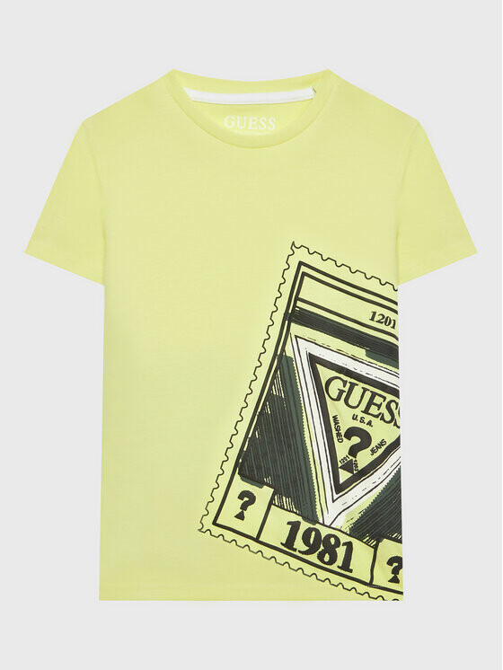 

Футболка стандартного кроя Guess, зеленый