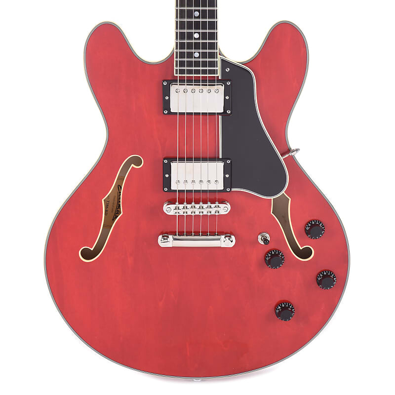 

Электрогитара Eastman T386 Thinline Red w/Kent Armstrong Humbuckers
