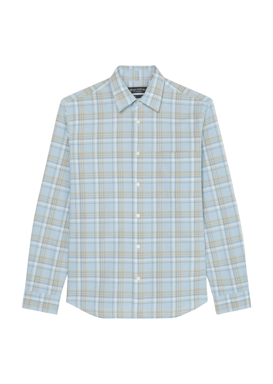 

Рубашка Marc O'Polo regular, цвет multi/homestead blue