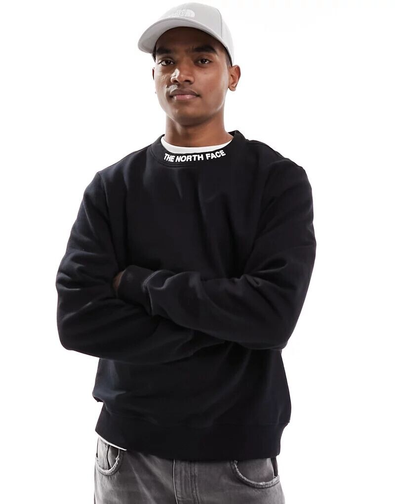 

Черная толстовка с логотипом The North Face Zumu