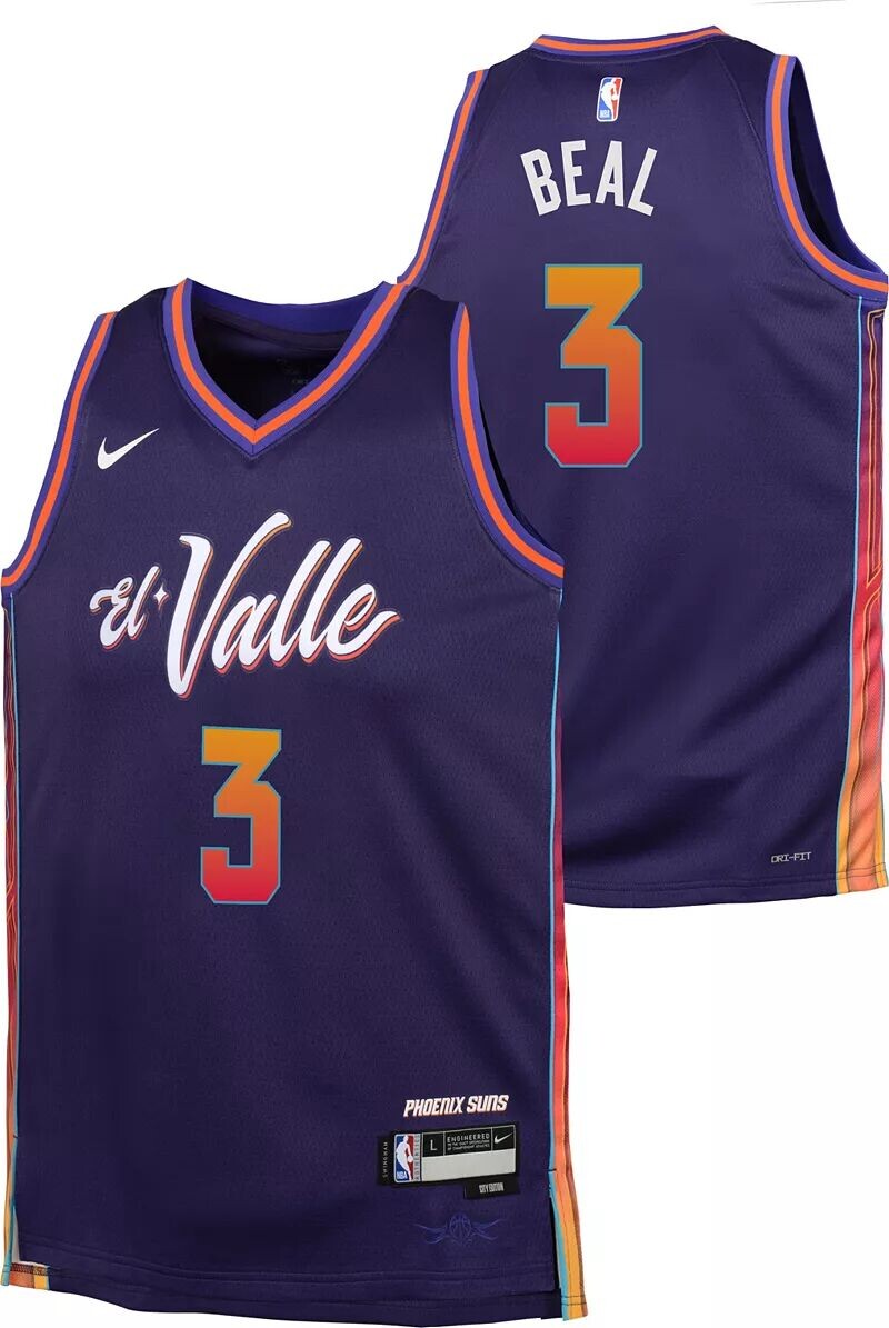 

Джерси Nike Youth 2023-24 City Edition Phoenix Suns Bradley Beal #3 Swingman