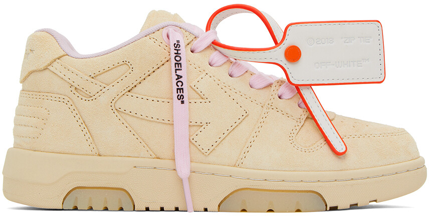 

Бежевые кроссовки Out Office Off-White