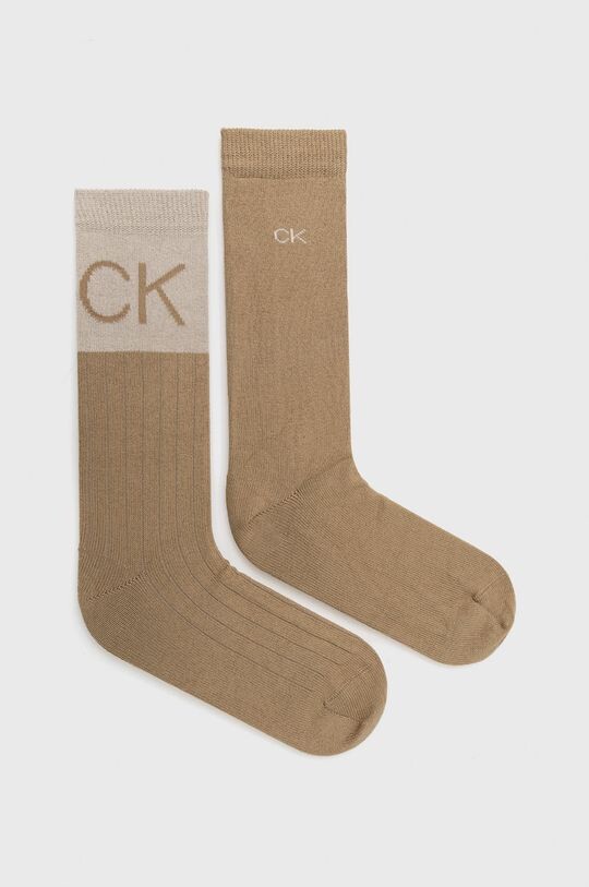

Носки Calvin Klein, бежевый