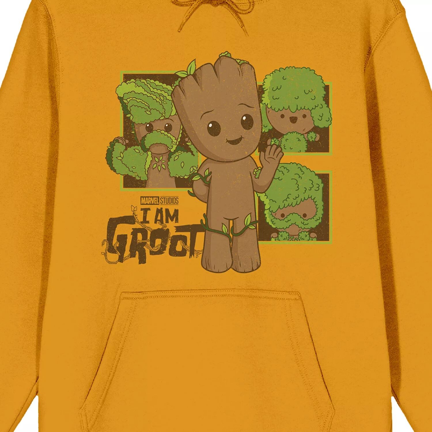 

Мужская толстовка с капюшоном I Am Groot Mossy Hairdos Licensed Character