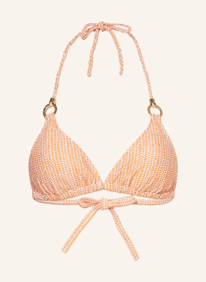 

Треугольный лиф бикини waldorf winds Heidi Klein, оранжевый