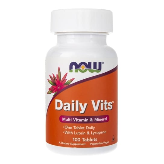 Now Foods, Daily Vits (мультивитамины), 100 таблеток universal nutrition daily formula мультивитамины на каждый день 100 таблеток