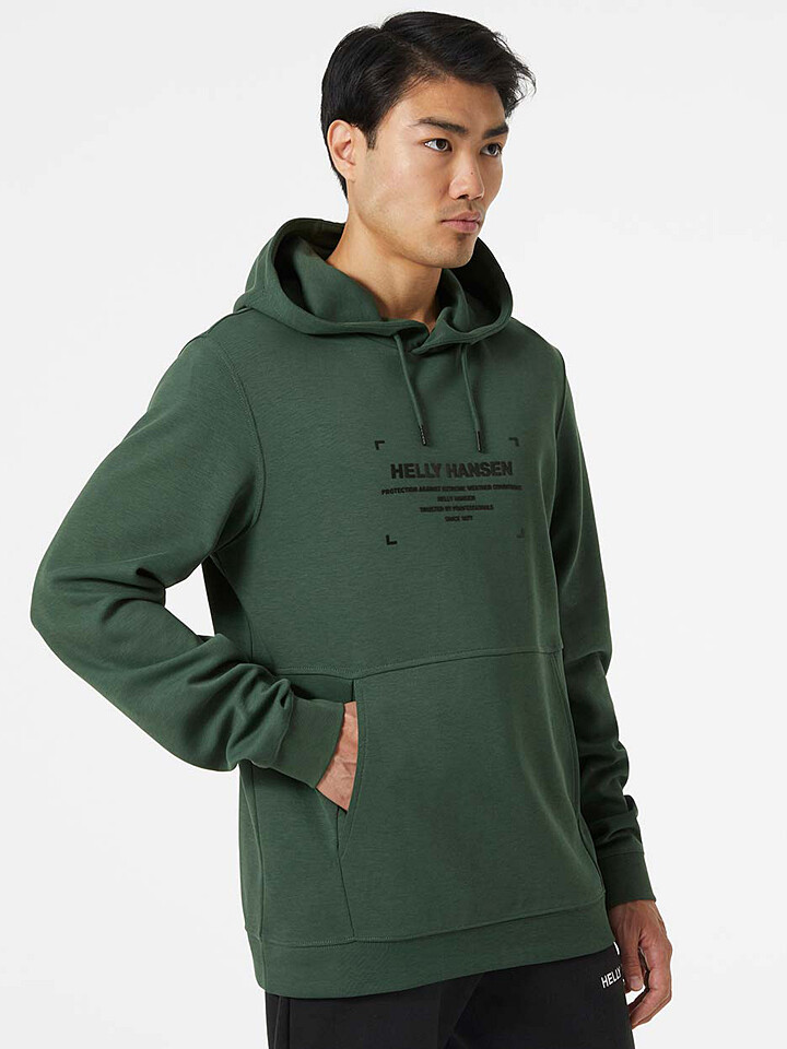 

Толстовка Helly Hansen Hoodie Move, зеленый