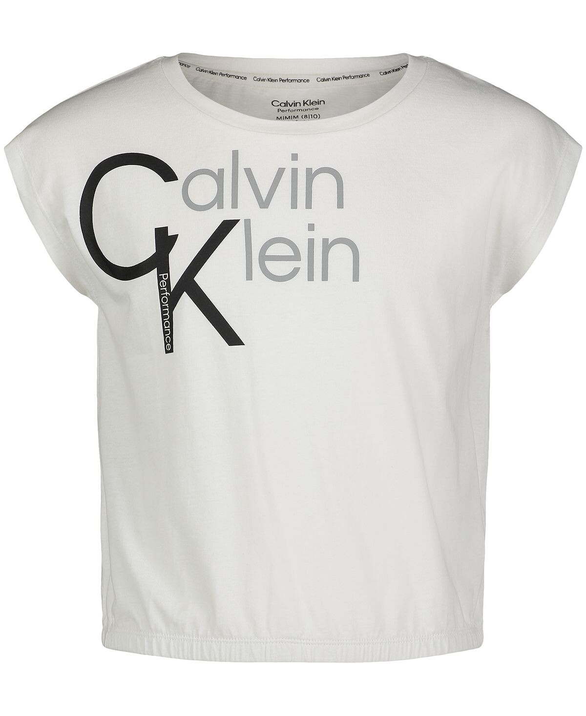 

Футболка с логотипом Big Girls Calvin Klein