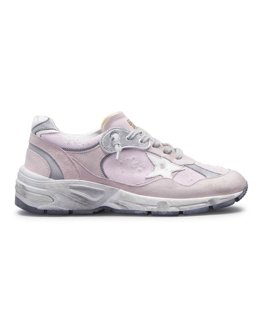 

Беговые кроссовки из смешанной кожи Star Dad Golden Goose
