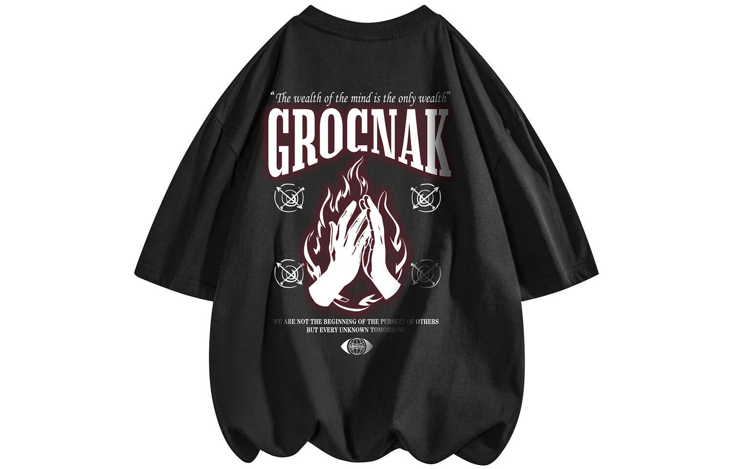 

Grognak ГРОГНАК Футболка унисекс, Темно-серый