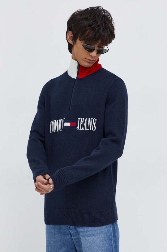 

Свитер Tommy Jeans, темно-синий