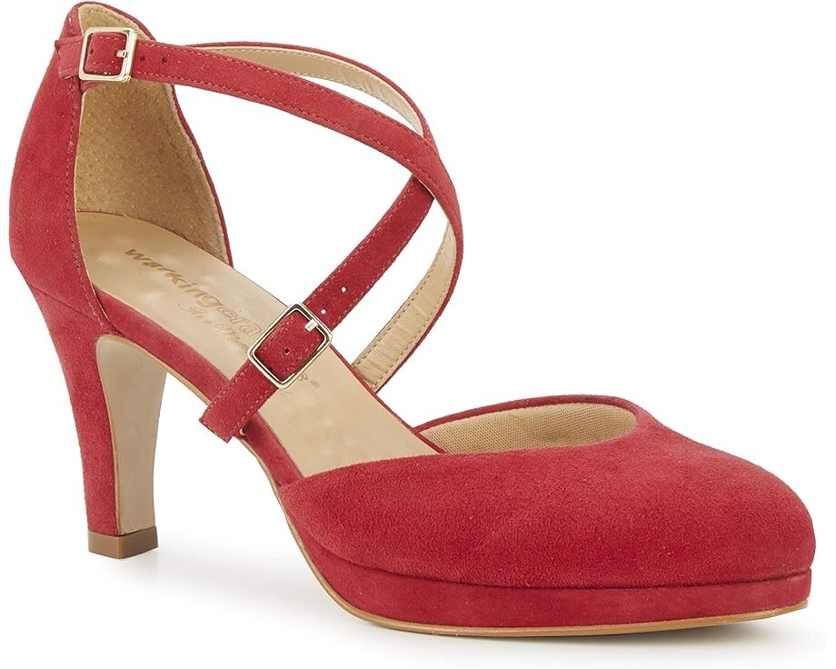 

Туфли Walking Cradles Pammy, цвет Red Suede