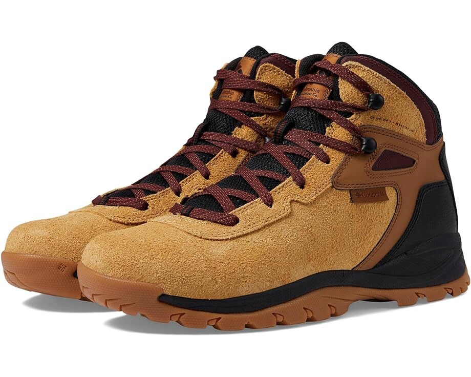 

Походные ботинки Columbia Newton Ridge BC, цвет Curry/Madder Brown