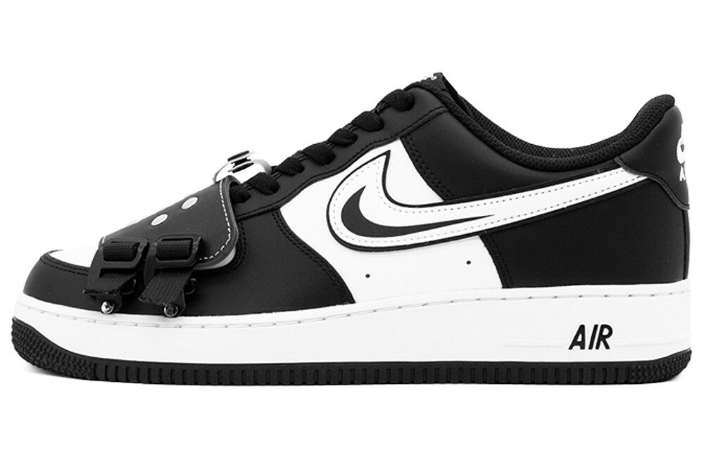 

Кроссовки Nike Air Force 1 Skateboarding Shoes Unisex Low-top White, черный