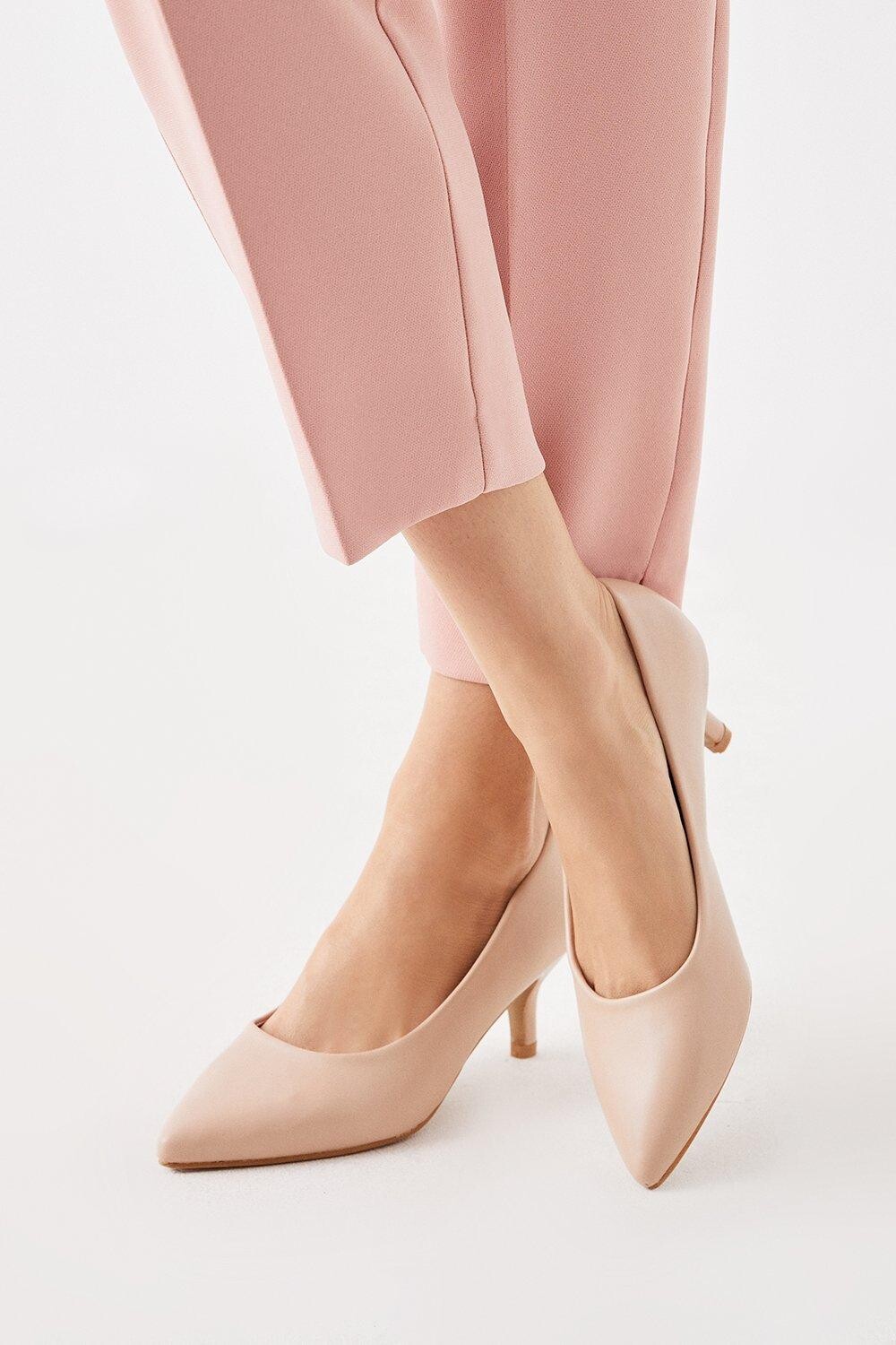 

Туфли-лодочки Dover на каблуке Dorothy Perkins, розовый